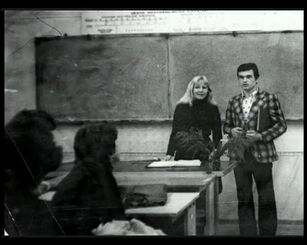 Виктор Цой на занятии у  Галины Кононовой. фото из личного архива Галины Кононовой