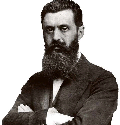 Основоположник  политического сионизма и провозвестник еврейского государства Теодор Герцль.