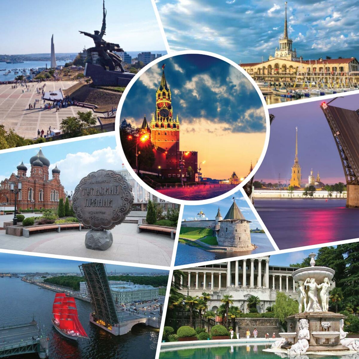 Достопримечательности центральной России. Причем, далеко не все!