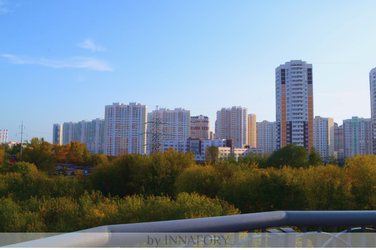 Один из районов, в котором мы планировали расклеивать объявления