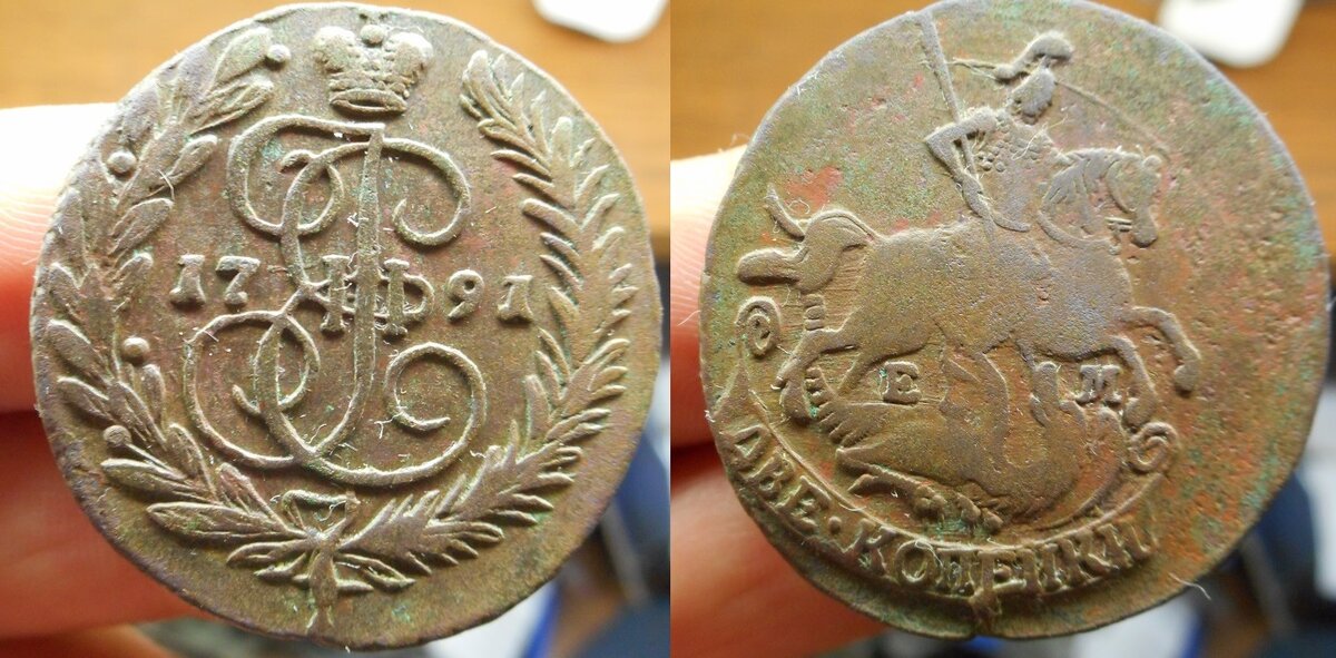 Находки на краю оврага