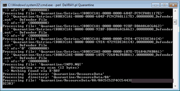 Процесс работы DeXRay