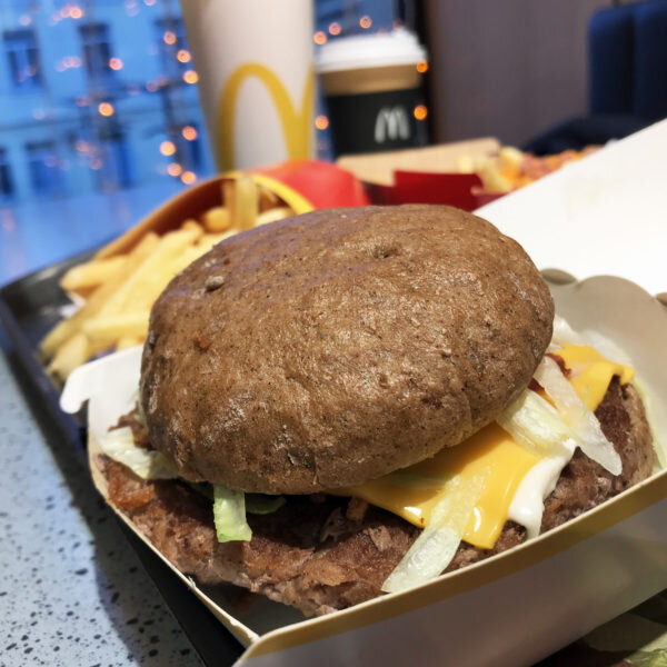 Биф а-ля Рус с беконом