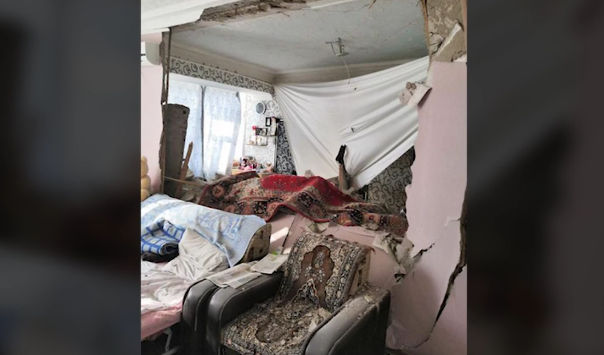 Последствия взрыва аппарата