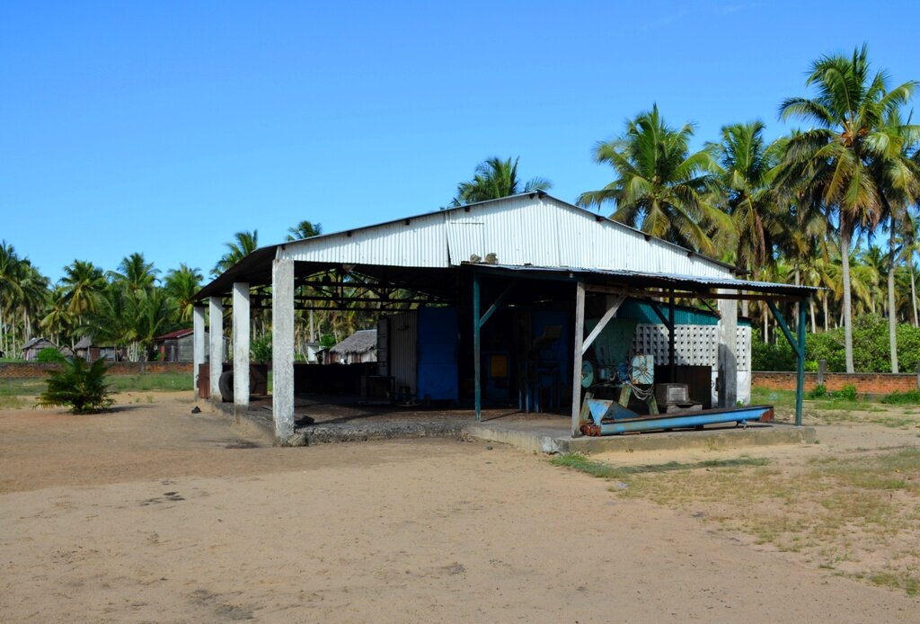 Фабрика по производству кокосового масла