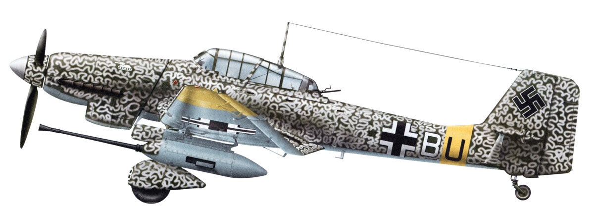Ю-87 "Stuka = Sturzkampfflugzeug"