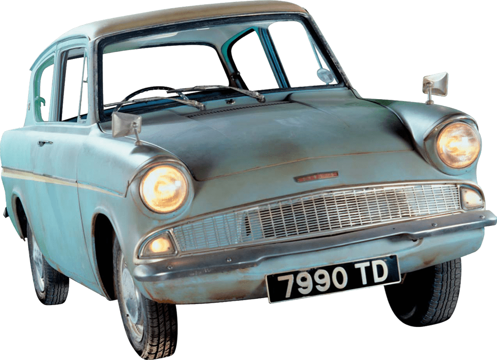 Машина уизли. Ford Anglia 105e Deluxe. Форд Англия 7990 td.