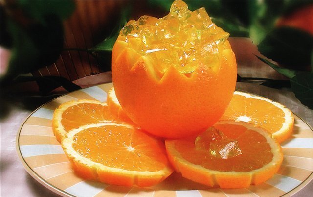 апельсиновое желе Александровское