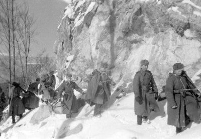 Фотография сделанная советскими кореспондентами.