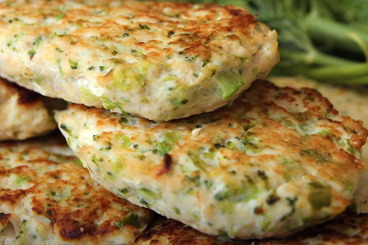 вкусные котлеты с брокколи