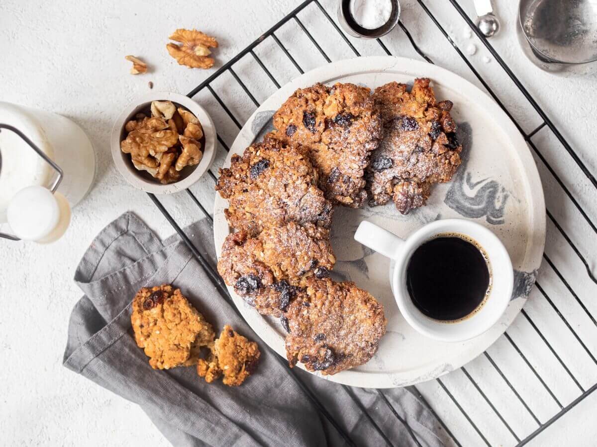 🍪 Домашнее печенье: Злаковое и с орехами 🌰🌰🌰 | Мир круп: Рецепты  Агро-Альянс | Дзен