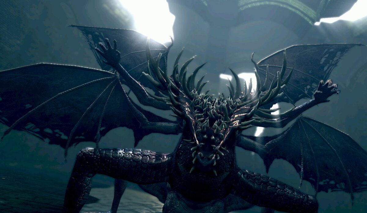 Дракон из Dark Souls:Remastered