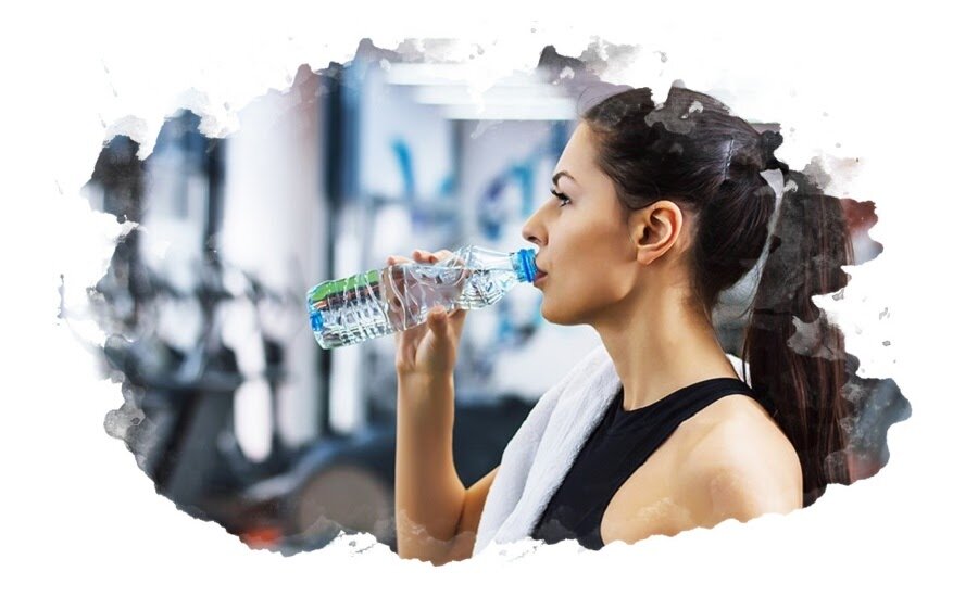 Пить много воды при тренировке