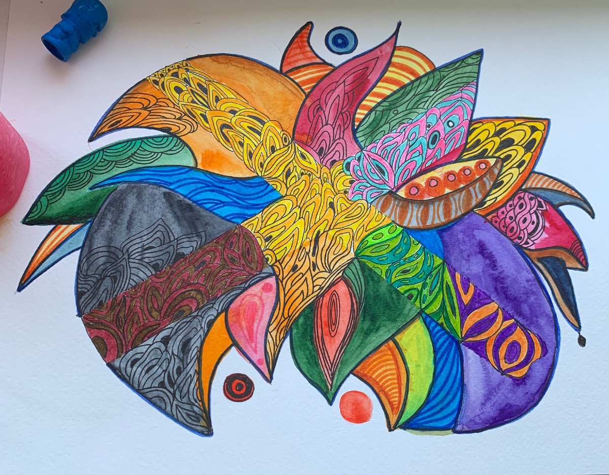 так можно представить себе нашу карму - схематично