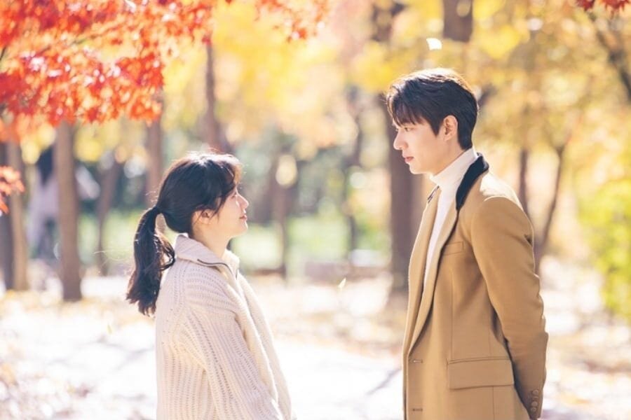 Фото из интернета. Актеры Ли Мин-хо , Ким Го-ын.