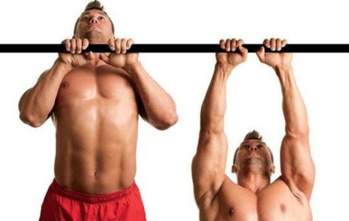 Подтягивания узким хватом