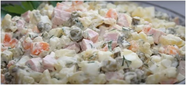 Дореволюционный рецепт салата «Оливье». А вам – слабо!? | Прикоснуться ...