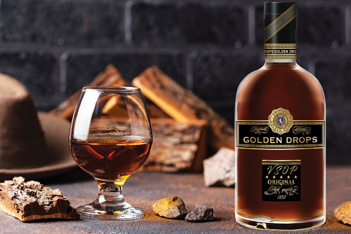 коньяк Golden Drops