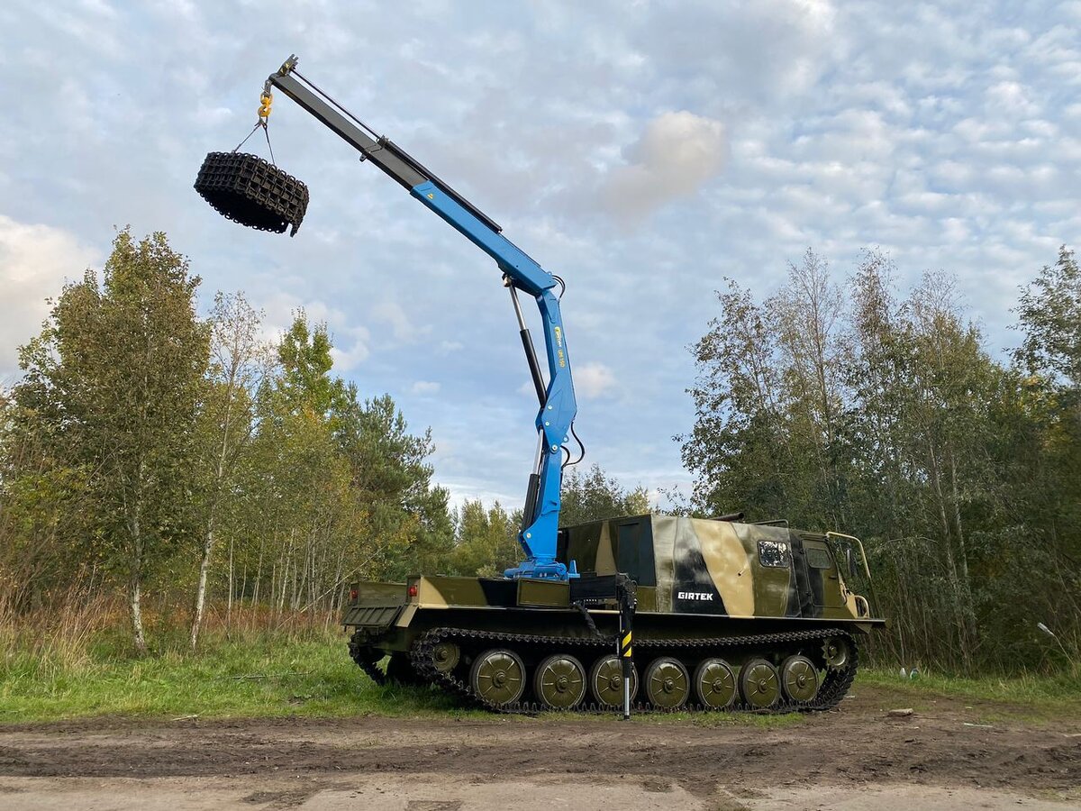 МТЛБ-у с КМУ