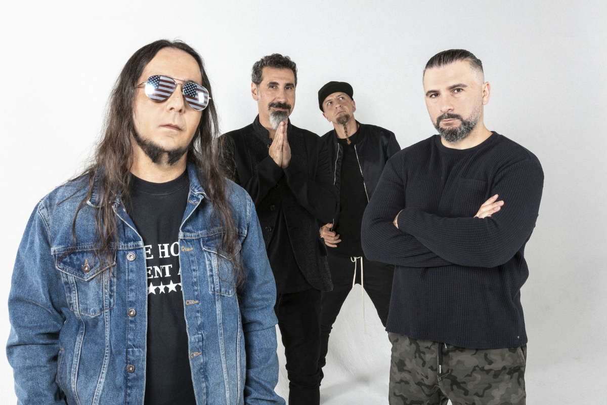 System of a Down в 2020 году: Дарон Малакян, Серж Танкян, Шаво Одаджян, Джон Долмаян.