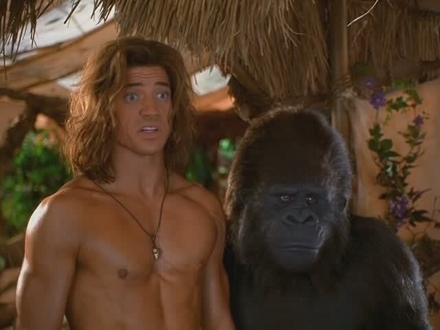 Фрагмент из фильма «Джордж из джунглей» (1997) 