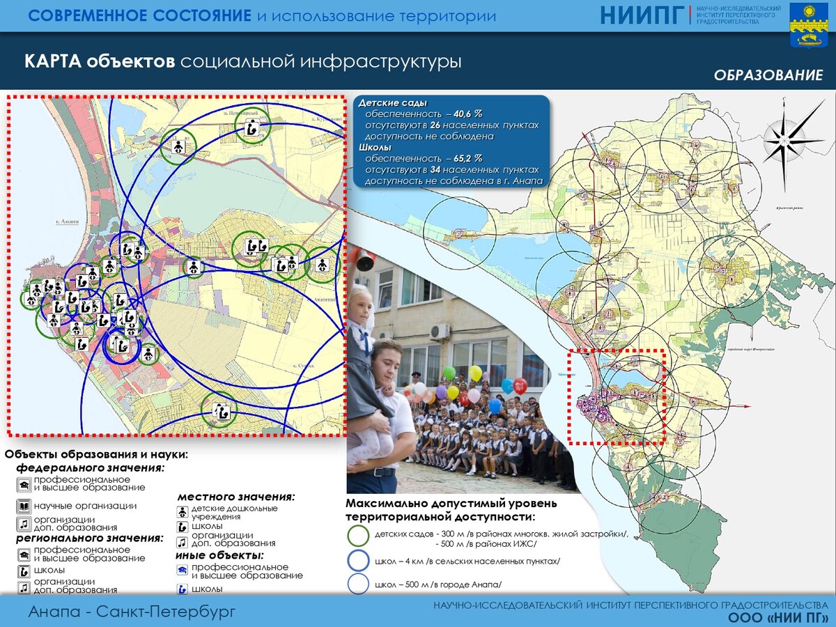 Генплан анапы карта