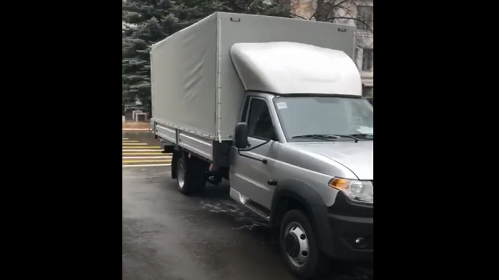 Обновлённый УАЗ «Профи», скриншот с ютуб-канала Aleksandr Khlynov