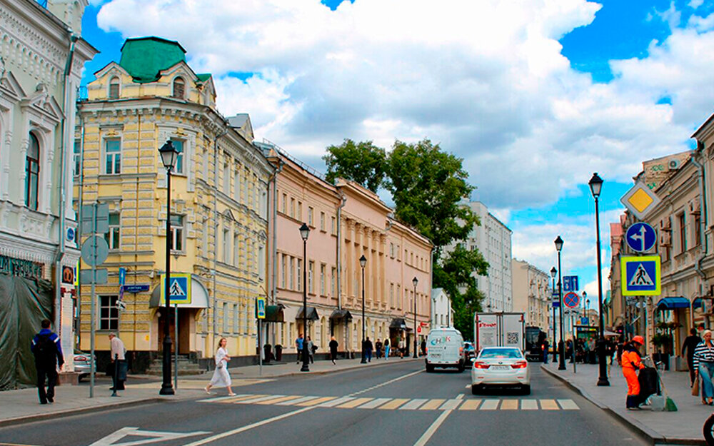 Улица в москве сделать