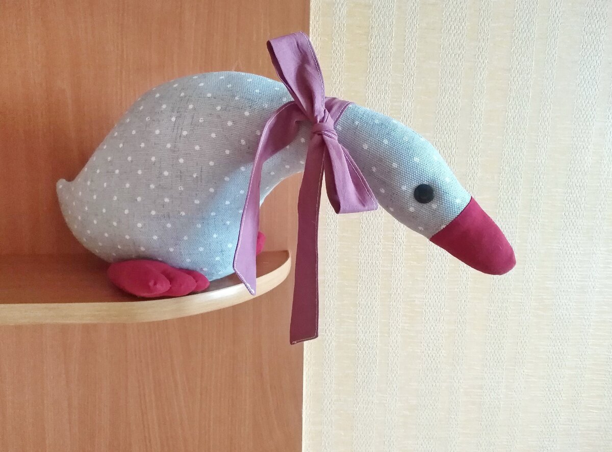 Выкройка гуся из ткани своими руками