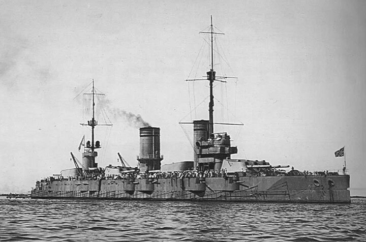 Fig. 1. 1915 Russian Navy “Sevastopol” 12-inch fast 23,5 kn. battleship