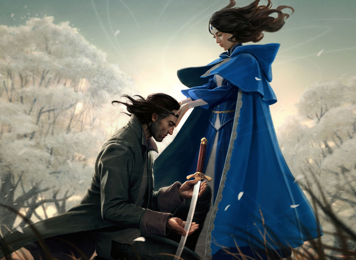 Иллюстрация к роману "новая Весна" цикла "колесо Времени"