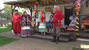 Обряд сватовства в казачьих традициях в исполнении ансамбля 