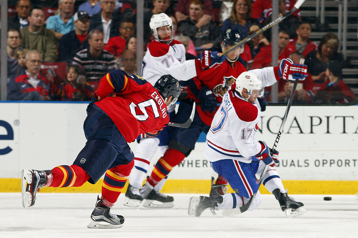 Аарон Экблад. Фото: nhl.com