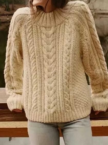 375 модных идей свитеров, джемперов и пуловеров спицами