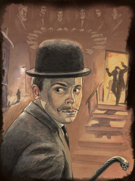 Иллюстрация к рассказу "Страшная ночь" https://illustrators.ru/illustrations/31420