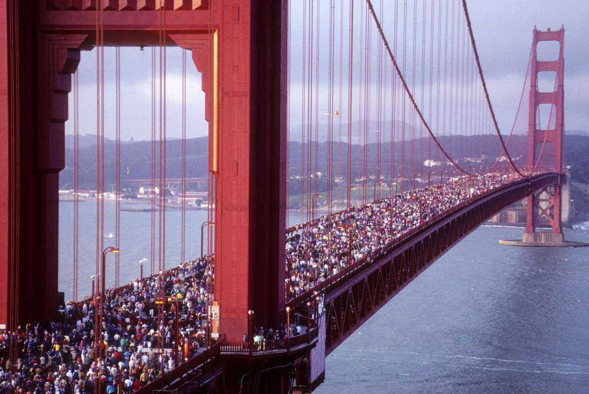 Мост Golden Gate в Сан Франциско