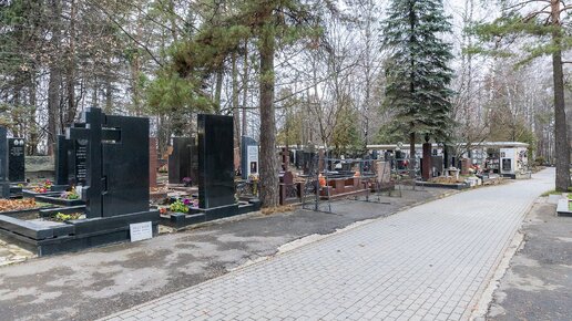 Звезды советского кино похороненные на Кунцевском кладбище в Москве. Часть пятая