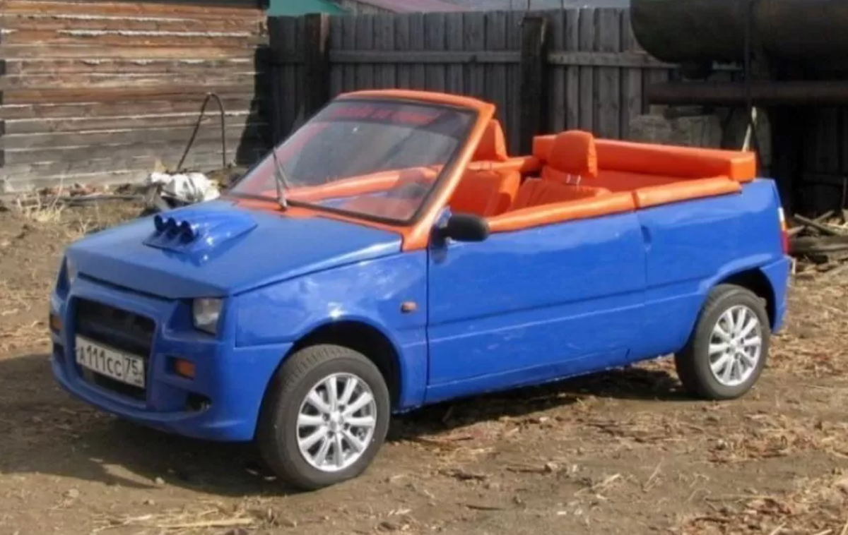 Как выглядит машина окушка 15 необычных тюнинг-проектов Оки Sv-Parts - Всё о запчастях ВАЗ! Дзен