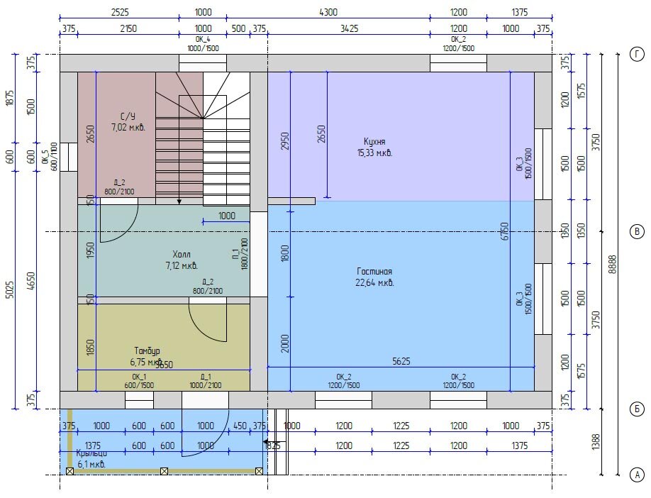 Первый этаж