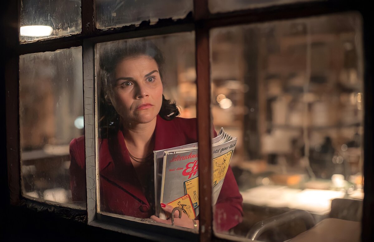 Кадр из мини-сериала «Энне Бурда: История успеха», 2018 год, режиссер Франциска Мелецки
