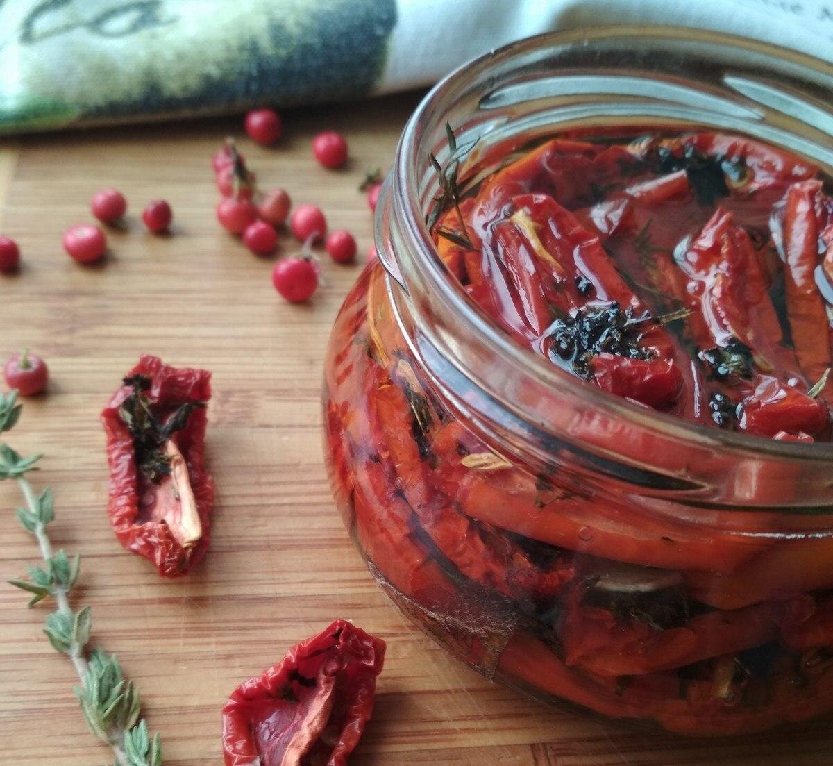 Рецепт вяленых помидор