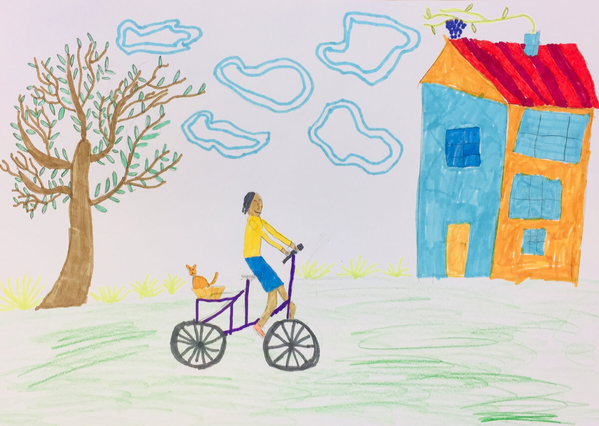 Детский рисунок то же своё рода скетч