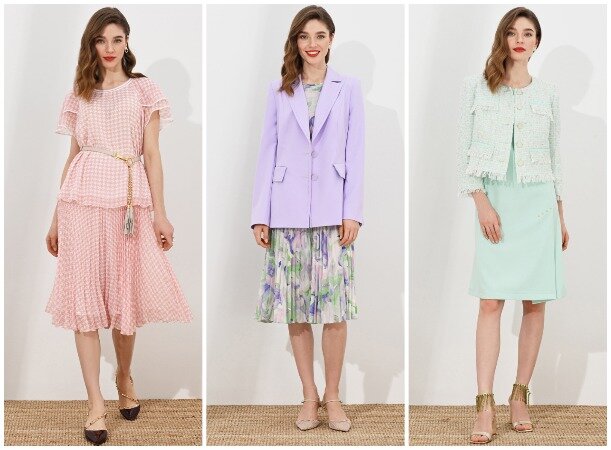 Образы Caterina Leman из коллекции SS2023