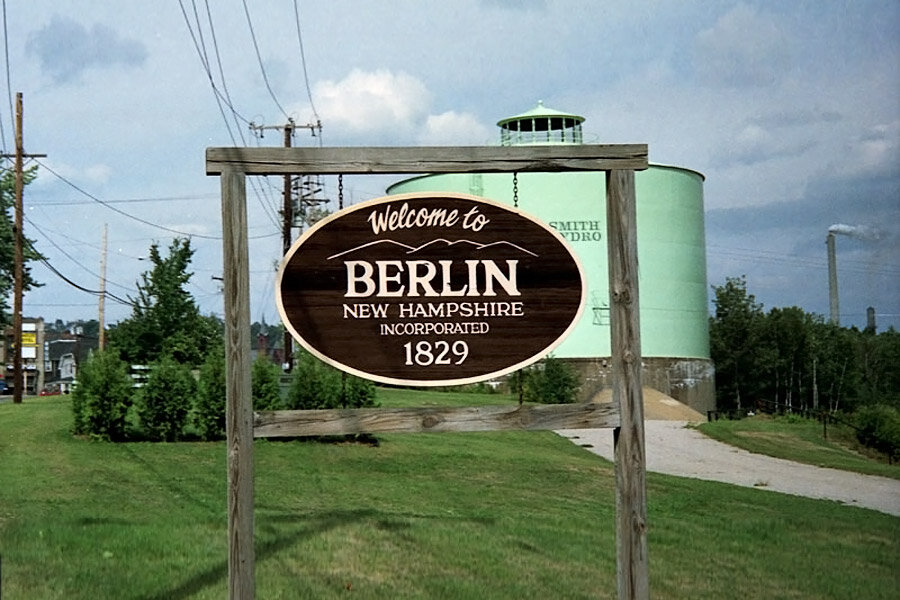 Берлин в штате Нью-Гэмпшир, США. Фото: Википедия