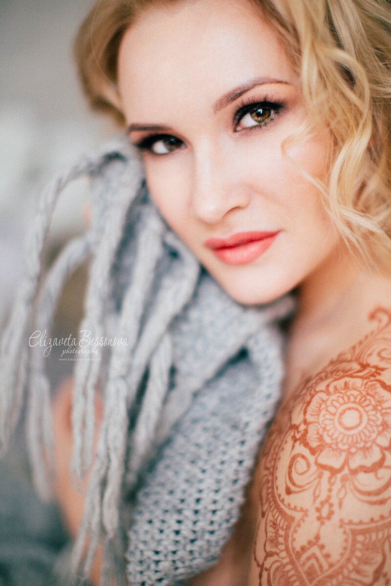 Цвет проявившейся натуральной хны