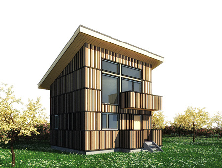 Дом для холостяка в облицовке "Клавесин"