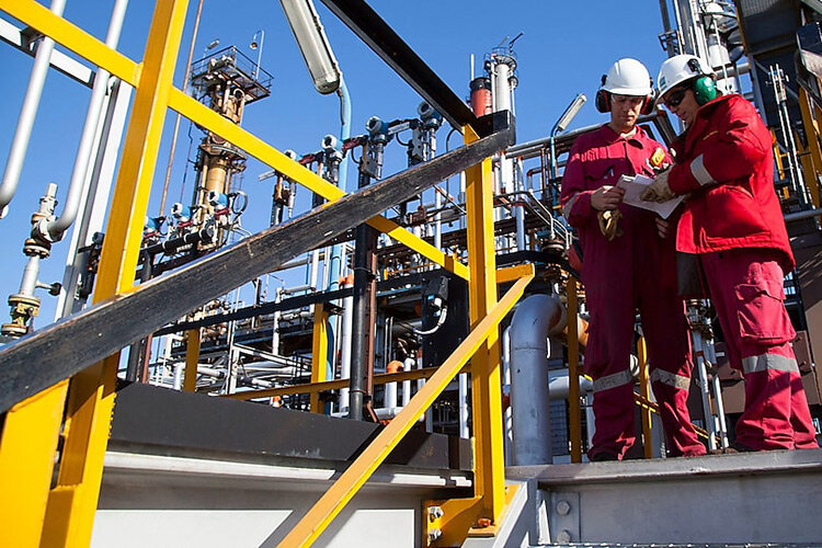 ГПЗ Shell. Фото с сайта Shell.com