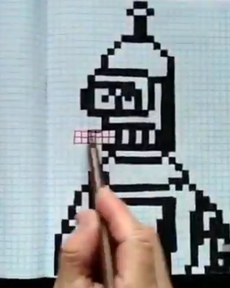 закрашенные полости