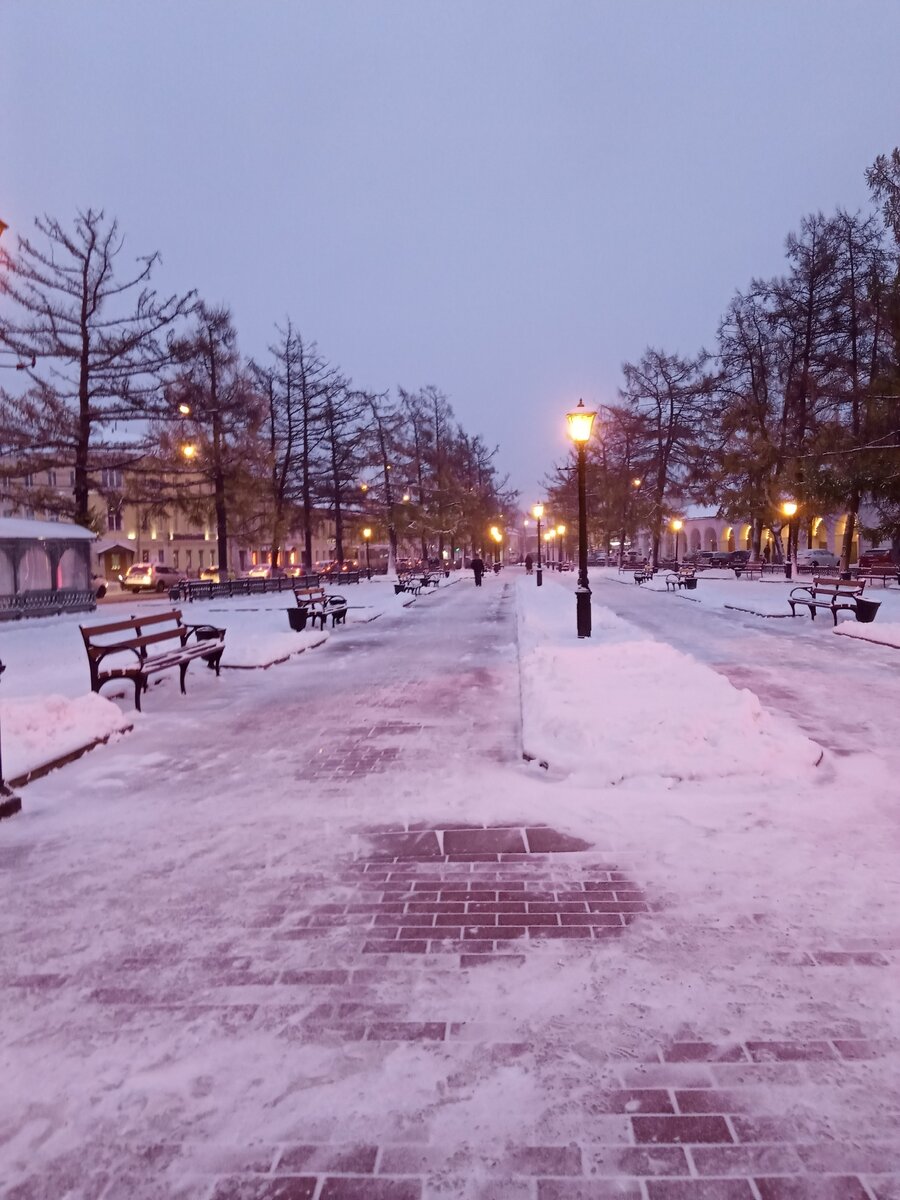 Центр Костромы. Октябрь 2019.