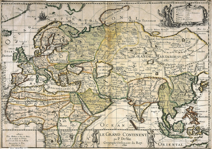   Согласно многотомному фундаментальному энциклопедическому изданию "Британика" , выходящему в свет с 1768 года, на территории современной России в 18-м веке было расположено два государства: малое —